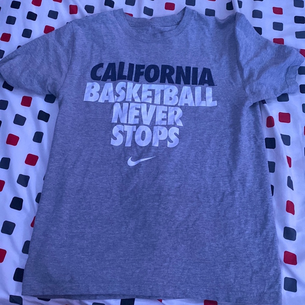 California Nike basketball tshirt